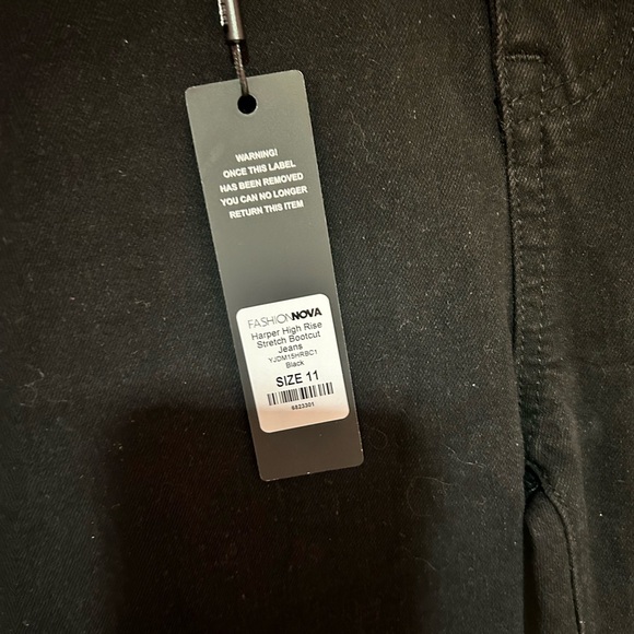 NWT Fashion Nova Harper High Rise Bootcut Jeans - Picture 7 of 10